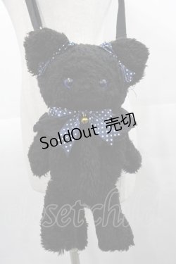 画像2: BABY,THE STARS SHINE BRIGHT / ねこくみゃポシェット  黒Ｘ青 I-25-11-07-094-BA-BG-SA-ZI