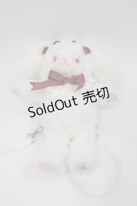 BABY,THE STARS SHINE BRIGHT / うさくみゃリュックミニミニ  白Ｘ赤 I-25-11-07-095-BA-BG-SA-ZI