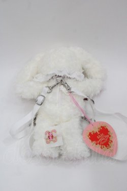 画像2: BABY,THE STARS SHINE BRIGHT / うさくみゃリュックミニミニ  白Ｘ赤 I-25-11-07-095-BA-BG-SA-ZI