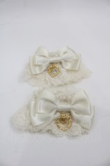 BABY,THE STARS SHINE BRIGHT / くみゃちゃんのLove Heartお袖とめ  生成り I-25-11-07-098-BA-ZA-SA-ZI