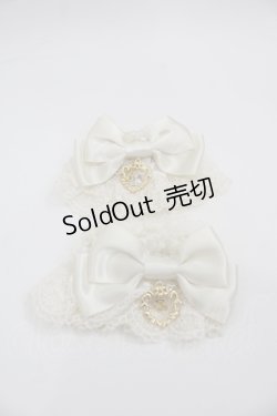 画像1: BABY,THE STARS SHINE BRIGHT / くみゃちゃんのLove Heartお袖とめ  生成り I-25-11-07-098-BA-ZA-SA-ZI