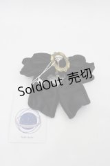 Hoshibako Works / ラッピングリボンクリップ  黒Ｘゴールド I-25-11-07-101-LO-AC-SA-ZI