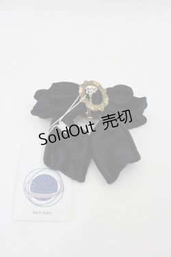 画像1: Hoshibako Works / ラッピングリボンクリップ  黒Ｘゴールド I-25-11-07-101-LO-AC-SA-ZI