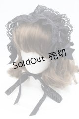 BABY,THE STARS SHINE BRIGHT / Fallin' Ribbonヘッドドレス  黒 I-25-11-07-107-BA-AC-SA-ZI