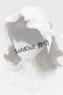 画像1: BABY,THE STARS SHINE BRIGHT / Creamy Ribbonヘッドドレス  ピンク I-25-11-07-108-BA-AC-SA-ZI