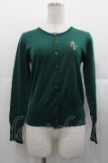 Jane Marple / Keyモチーフのカーディガン  グリーン I-25-11-07-010-JM-TO-SA-ZI