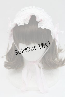 画像2: BABY,THE STARS SHINE BRIGHT / Creamy Ribbonヘッドドレス  ピンク I-25-11-07-108-BA-AC-SA-ZI