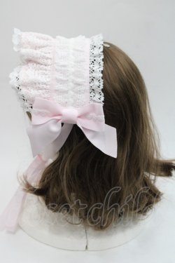 画像3: BABY,THE STARS SHINE BRIGHT / Creamy Ribbonヘッドドレス  ピンク I-25-11-07-108-BA-AC-SA-ZI