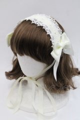 ALICE and the PIRATES / アミィヘッドドレス  生成り I-25-11-07-109-PA-AC-SA-ZI