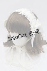 ALICE and the PIRATES / アミィヘッドドレス  生成り I-25-11-07-109-PA-AC-SA-ZI