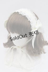 ALICE and the PIRATES / アミィヘッドドレス  生成り I-25-11-07-109-PA-AC-SA-ZI