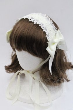 画像1: ALICE and the PIRATES / アミィヘッドドレス  生成り I-25-11-07-109-PA-AC-SA-ZI