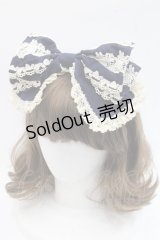 BABY,THE STARS SHINE BRIGHT / キャメロンカチューシャ  ネイビーＸ生成り I-25-11-07-112-BA-ZA-SA-ZI