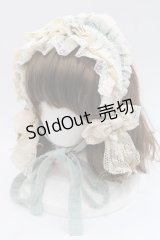 Hoshibako Works / リボンフローラヘッドドレス  ミント I-25-11-07-114-LO-AC-SA-ZI