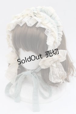 画像1: Hoshibako Works / リボンフローラヘッドドレス  ミント I-25-11-07-114-LO-AC-SA-ZI