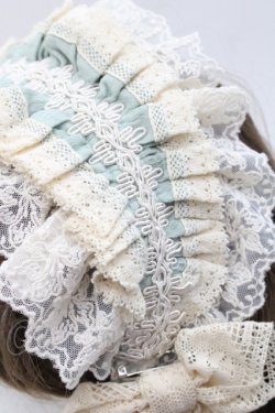 画像4: Hoshibako Works / リボンフローラヘッドドレス  ミント I-25-11-07-114-LO-AC-SA-ZI