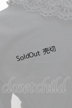 画像3: BABY,THE STARS SHINE BRIGHT / 袖ピンタックブラウス(2重衿ver.)  黒 I-25-11-07-001-BA-BL-SA-ZI