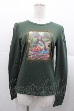 画像1: Jane Marple / 赤ずきんカットソー  カーキ I-25-11-07-011-JM-TO-SA-ZI