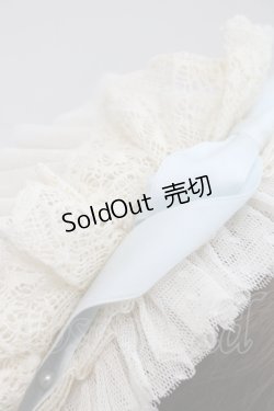 画像4: Hoshibako Works / リボンミルフィーユカチューシャ  アイボリーＸサックス I-25-11-07-117-LO-AC-SA-ZI