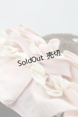 画像4: Hoshibako Works / フリルリボンカチューシャ  ピンクＸアイボリー I-25-11-07-119-LO-AC-SA-ZI