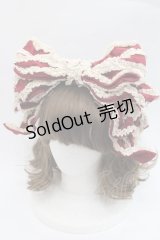 Hoshibako Works / お人形風シャンティクリームリボンカチューシャ  ボルドー I-25-11-07-120-LO-AC-SA-ZI