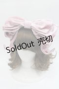 Hoshibako Works / お人形風ラッピングリボンカチューシャ  ピンク I-25-11-07-124-LO-AC-SA-ZI