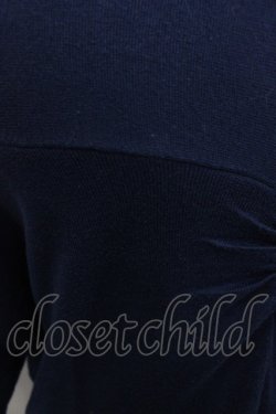 画像3: Jane Marple Dans Le Salon / フリルニットカーディガン  ネイビー I-25-11-07-012-JM-TO-SA-ZI