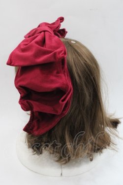 画像3: Hoshibako Works / お人形風ラッピングリボンカチューシャ  ボルドー I-25-11-07-125-LO-AC-SA-ZI