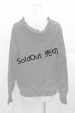 画像2: Jane Marple Dans Le Salon / ドレープニットカーディガン  グレー I-25-11-07-013-JM-TO-SA-ZI