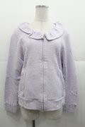 Emily Temple cute / ガーゼ裏毛ブルゾン  ラベンダー I-25-11-07-015-ET-JA-SA-ZI