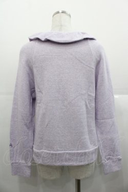 画像2: Emily Temple cute / ガーゼ裏毛ブルゾン  ラベンダー I-25-11-07-015-ET-JA-SA-ZI