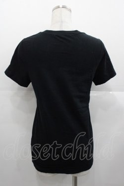 画像2: Jane Marple Dans Le Salon / クラウンTシャツ  黒 I-25-11-07-018-JM-TO-SA-ZI