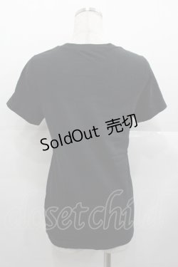 画像2: Jane Marple Dans Le Salon / クラウンTシャツ  黒 I-25-11-07-018-JM-TO-SA-ZI