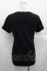 画像2: Jane Marple Dans Le Salon / クラウンTシャツ  黒 I-25-11-07-018-JM-TO-SA-ZI (2)
