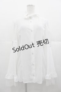 MIHO MATSUDA / ブラウス・フィルモ L 白 I-25-11-07-023-GO-BL-SA-ZI