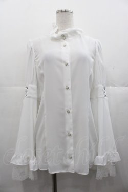 画像1: MIHO MATSUDA / ブラウス・フィルモ L 白 I-25-11-07-023-GO-BL-SA-ZI