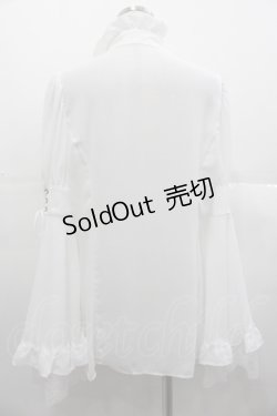 画像2: MIHO MATSUDA / ブラウス・フィルモ L 白 I-25-11-07-023-GO-BL-SA-ZI