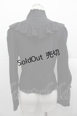 画像2: Sheglit / "Victorian"フリルブラウス  黒 I-25-11-07-024-EL-BL-SA-ZI