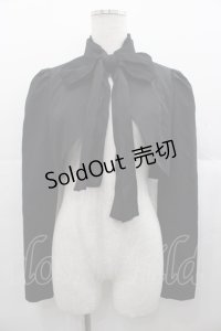 Sheglit / "Earl Grey"クラシカルボレロ  黒 I-25-11-07-027-EL-JA-SA-ZI