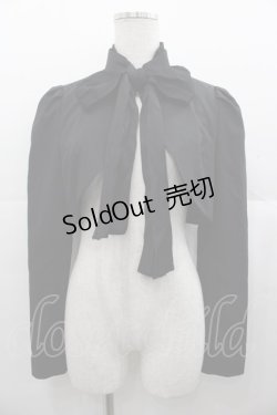 画像1: Sheglit / "Earl Grey"クラシカルボレロ  黒 I-25-11-07-027-EL-JA-SA-ZI