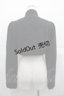 画像2: Sheglit / "Earl Grey"クラシカルボレロ  黒 I-25-11-07-027-EL-JA-SA-ZI