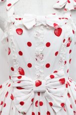 画像3: Angelic Pretty / Milky Berryジャンパースカート  白 I-25-11-12-027-AP-OP-SA-ZI (3)