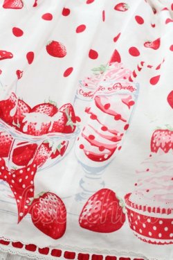 画像6: Angelic Pretty / Milky Berryジャンパースカート  白 I-25-11-12-027-AP-OP-SA-ZI