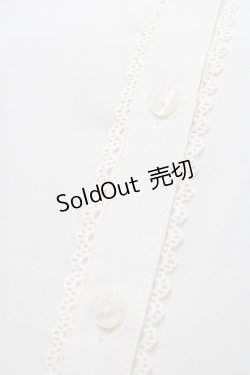 画像3: Kurumi Collaboration / KRデシンジゴスリブラウス LL アイボリー I-25-11-12-005-LO-BL-SA-ZI