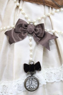 画像5: ALICE and the PIRATES / Milky Rail Train ネルラドレスセット  ブラウン I-25-11-12-032-PA-OP-SA-ZI