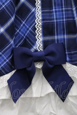 画像5: ALICE and the PIRATES / A/Pタータンチェック柄ジャンパースカート  青 I-25-11-12-034-PA-OP-SA-ZI