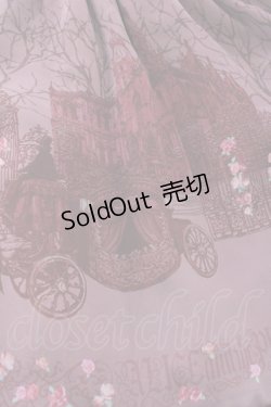 画像4: ALICE and the PIRATES / 薔薇の葬列〜宵闇に咲くアリア〜柄ジャンパースカートI  エンジ I-25-11-12-035-PA-OP-SA-ZI