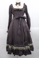 画像1: Victorian maiden / クラシカルドールロングドレス  ネイビー I-25-11-12-037-CL-OP-SA-ZI (1)