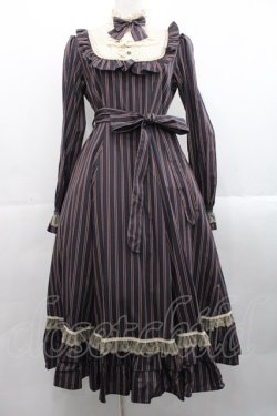 画像1: Victorian maiden / クラシカルドールロングドレス  ネイビー I-25-11-12-037-CL-OP-SA-ZI
