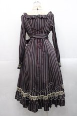 画像2: Victorian maiden / クラシカルドールロングドレス  ネイビー I-25-11-12-037-CL-OP-SA-ZI (2)